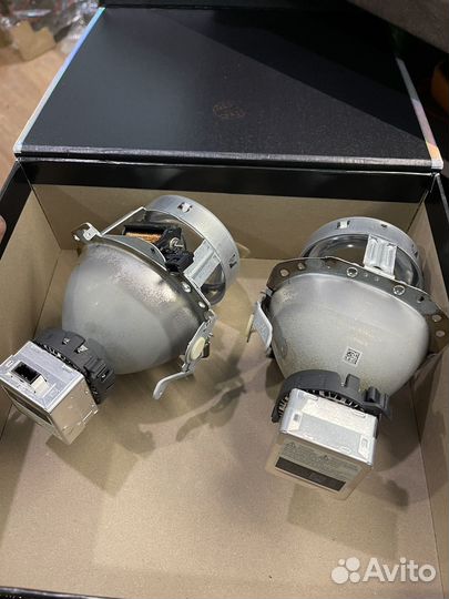 Линзы би ксенон hella 2 с лампами Narva d1s