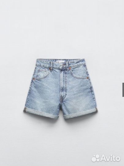 Шорты Zara mom fit новая коллекция