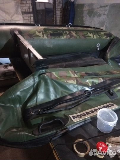 Ремонт и бранирования лодок пвх и других изделий