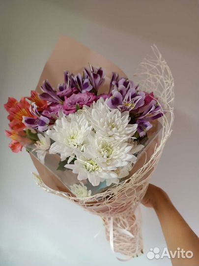 Букет с Розами. Цветы