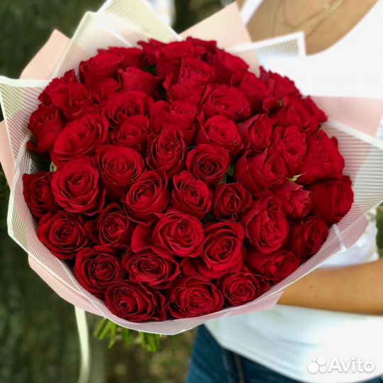 Розы 45 роз 50 см