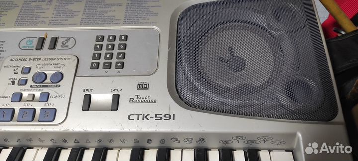 Синтезатор casio ctk-591
