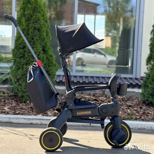 Велосипед складной Luxmom S7 черный