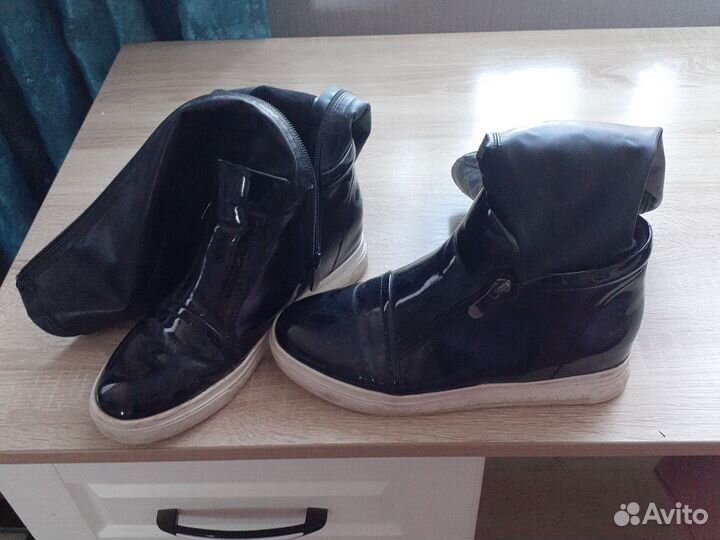 Сапоги осень весна женские новые 40