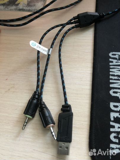 Проводные наушники оклик zeus