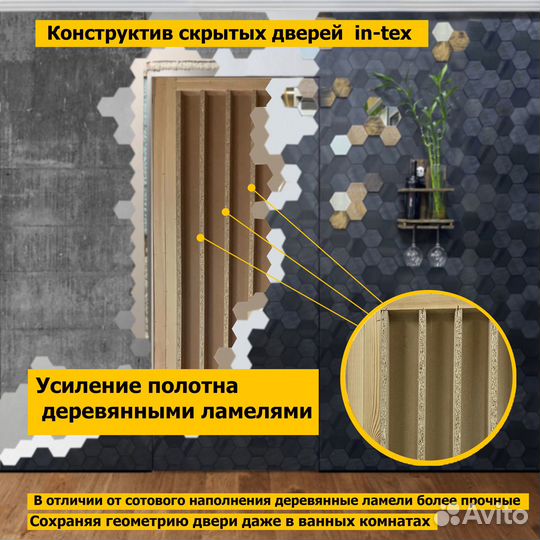 Межкомнатные двери invisible