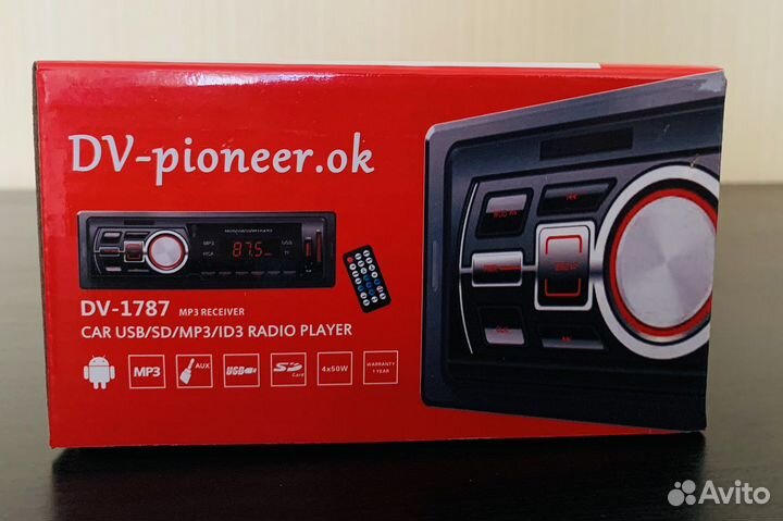 Магнитола Pioneer- Dv