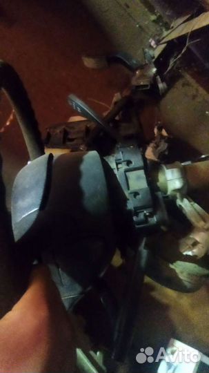 Руль с подушкой подрулевой переключатель нисан