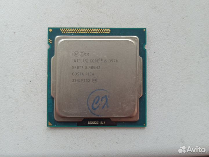 Процессор intel core i5 3570