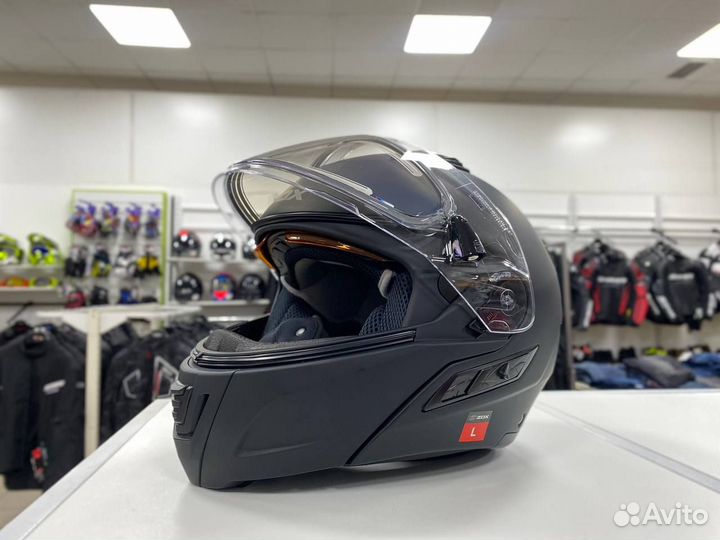 Шлем снегоходный ZOX c электроподогревом