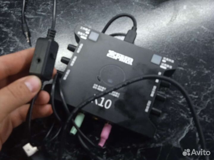 Звуковая карта, усилитель для ноута пк