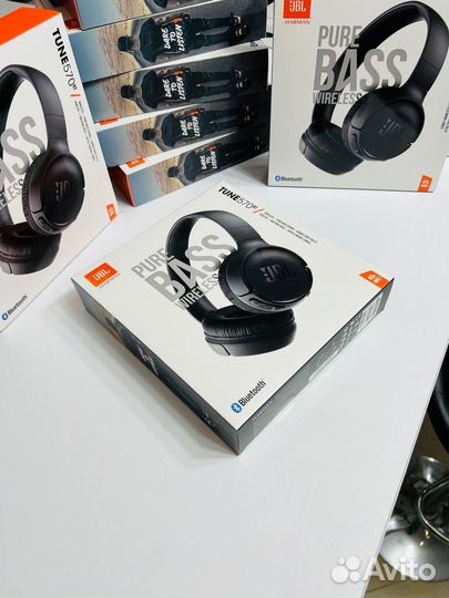 Беспроводные наушники JBL Tune 570BT Black