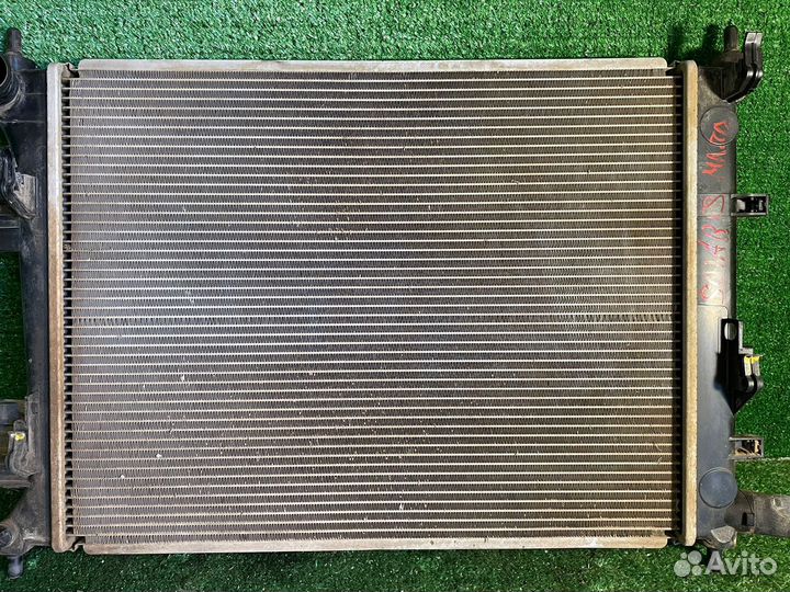 Радиатор охлаждения hyundai solaris 1 kia rio