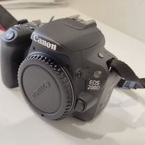 Зеркальный фотоаппарат canon eos 200d