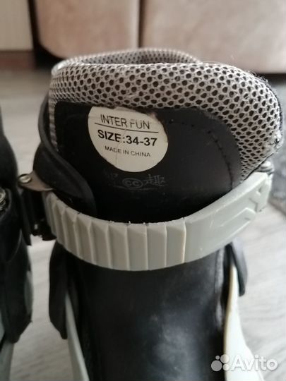 Роликовые коньки разных размеров