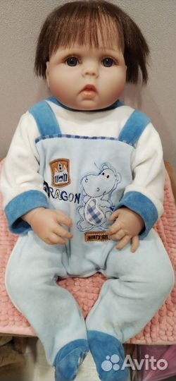 Кукла реборн полностью силиконовая