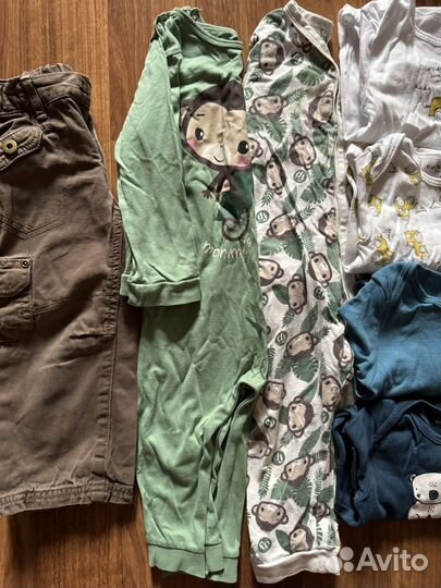 Вещи для мальчика пакетом 86