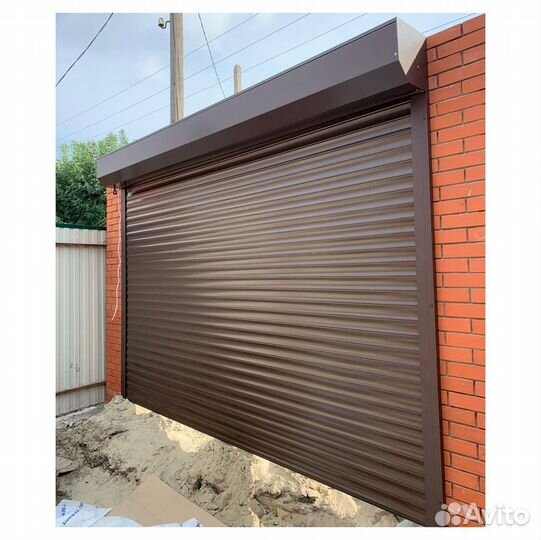 Ворота алютех роллетные