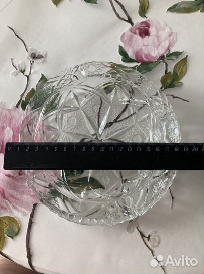 Хрустальная пепельница СССР