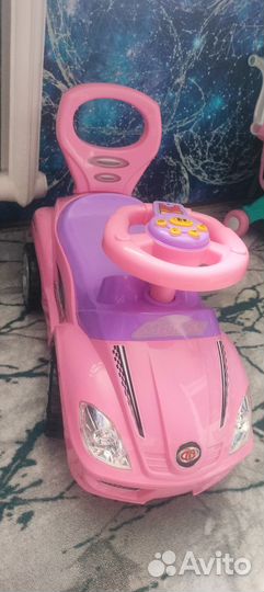 Каталка детская,пушкар со звуковыми эффектами