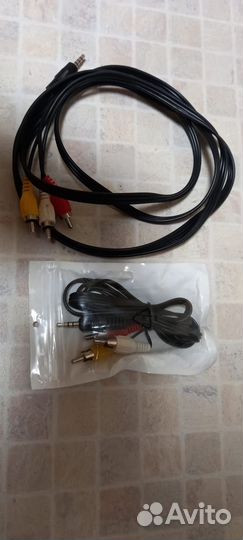 Кабель переходник 3 RCA - mini jack 3.5 мини джек