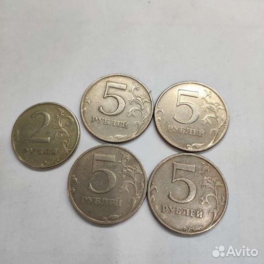 Монеты России 1991,1992,1993,1997,1998 г