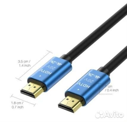 Кабель hdmi v2.0 4K Premium 15.0 метров
