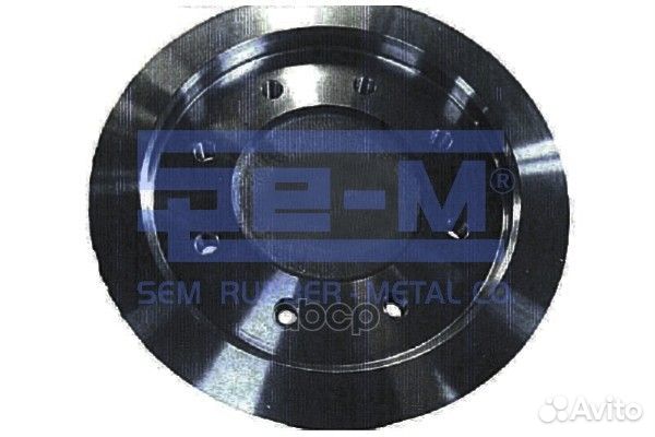 Фланец, Опорно-сцепное устройство 15241 Se-M