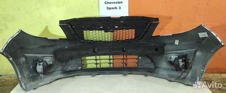 Бампер передний Chevrolet Spark M300, 2012г