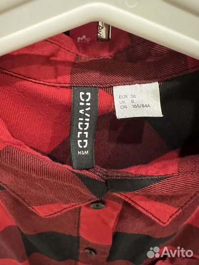 Рубашки фланелевые в клетку H&M