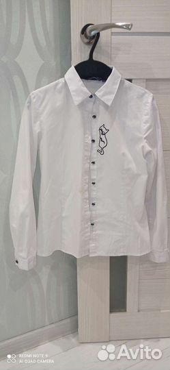 Рубашка школьная 146