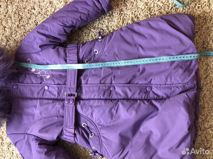 Зимнее пальто для девочки