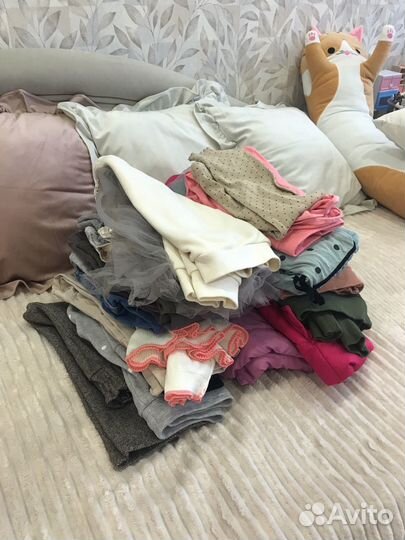 Пакет вещей для девочки, размер 98-110