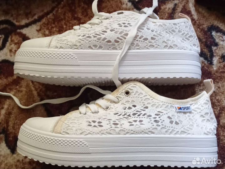 Кеды женские 37 размер новые