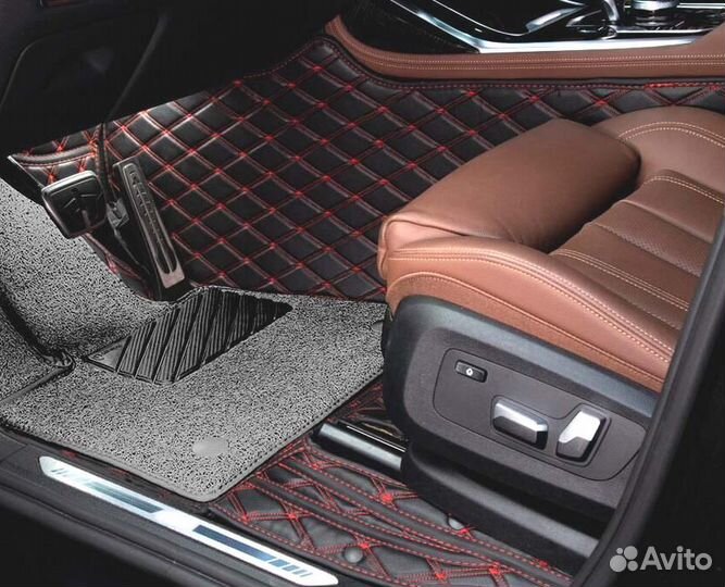 3D Коврики Lexus ES из Экокожи