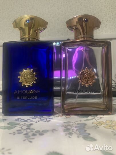 Остатки amouage dia и interlude