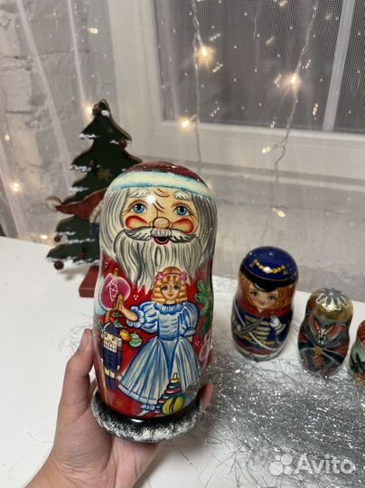Матрешка щелкунчик