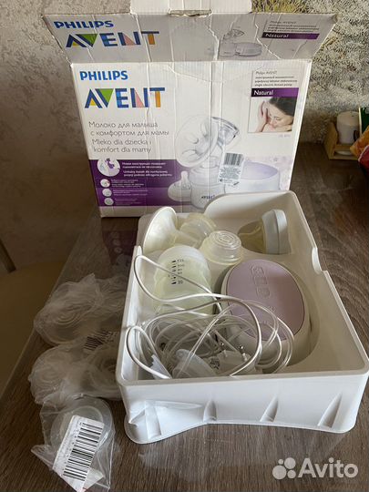 Молокоотсос avent электрический
