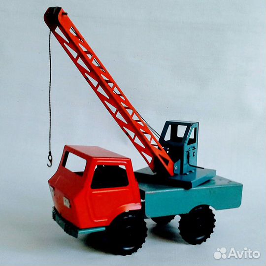 Игрушка кран СССР