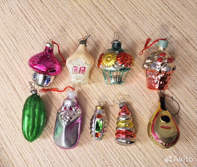 Елочные игрушки СССР