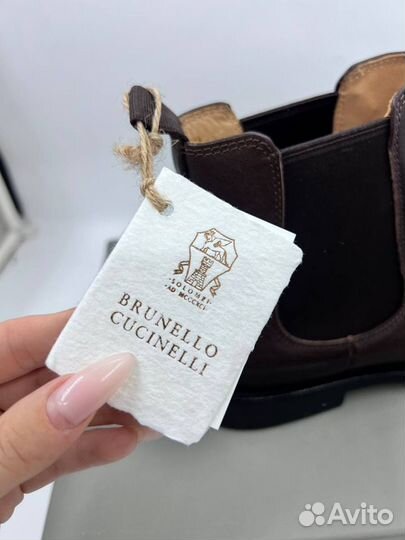 Бoтинки мужские brunello cucinelli челси