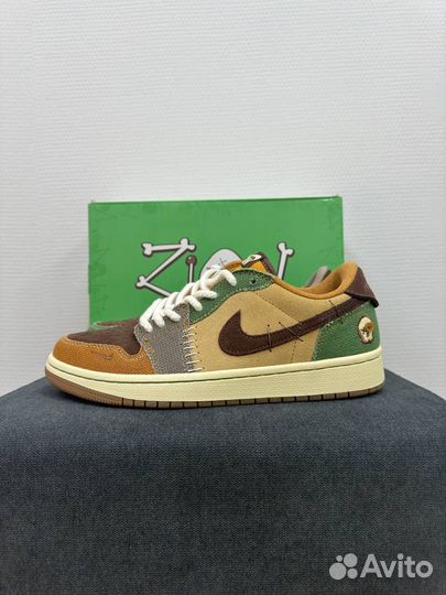 Кроссовки Jordan 1 Retro Low OG Zion Voodoo