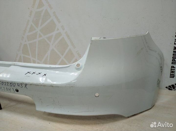 Бампер задний Renault Megane 3 BZ0 рестайлинг 2