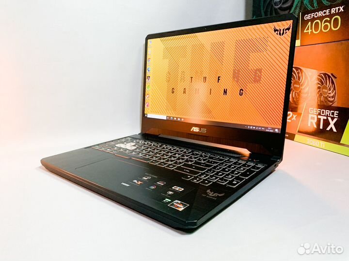 Игровой ноутбук Asus TUF Ryzen 7/GTX 1650-4Gb/16Gb
