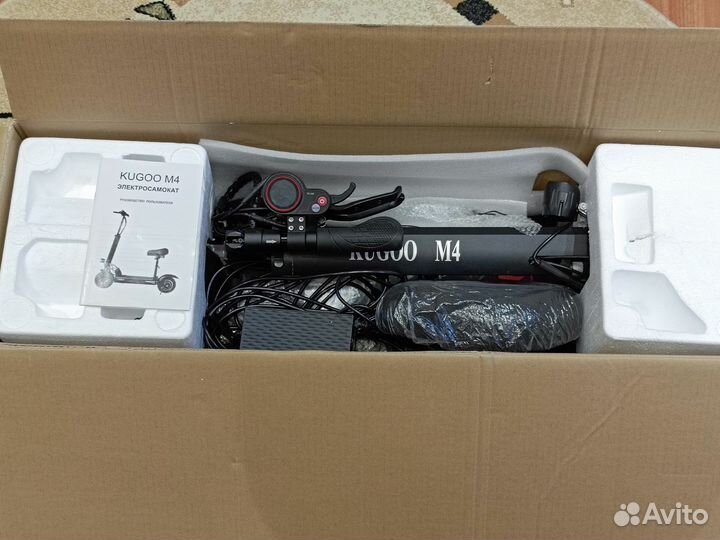 Самокат взрослый электрический бу