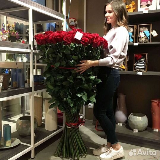 Высокие Высокие розы Гигантские розы Букеты Достав