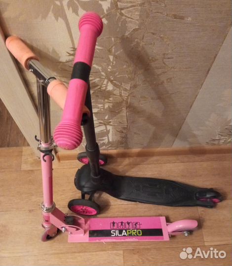 Самокат детский бу 2 штуки