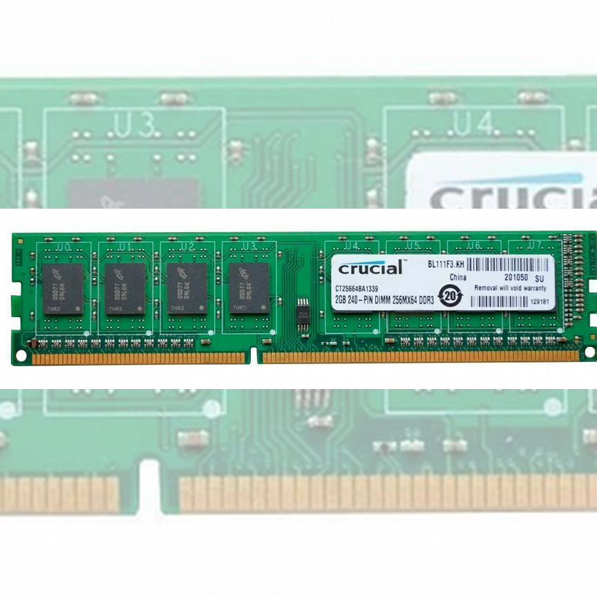 [CT25664BA1339] Оперативная Память Crucial 2gb Ct25664ba1339