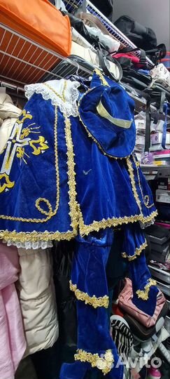 Костюм карнавальный (мушкетер,медсестра, лев,эльф