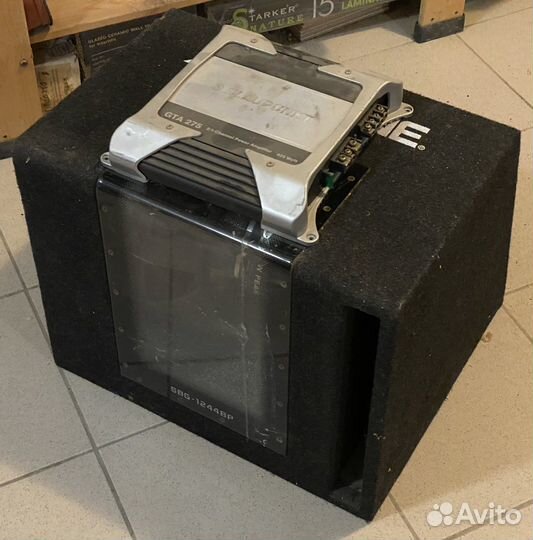 Alpine sbg 1244bp + Blaupunkt gta 275